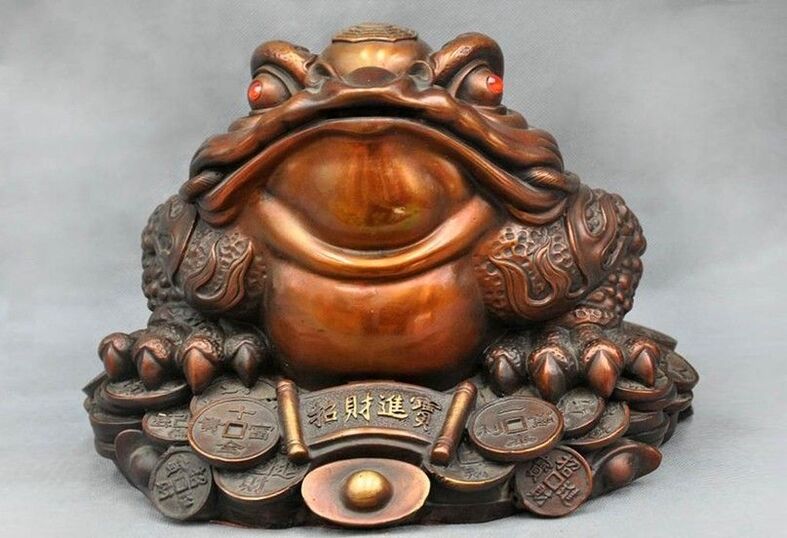 Money Toad Amuleto
